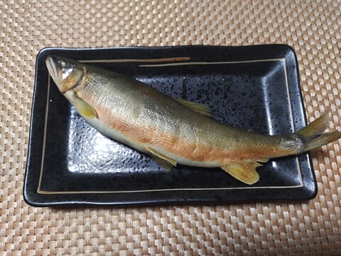 子持ち鮎の白煮